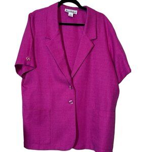 Hot Pink Diane Richard Jacket -size 16